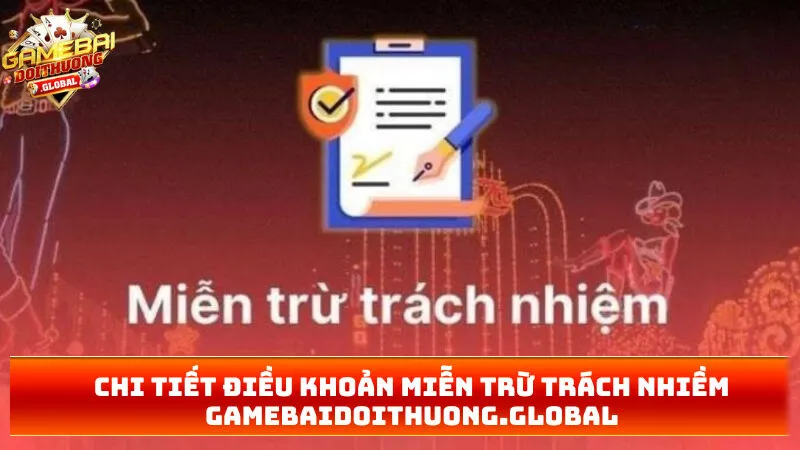 Chi tiết điều khoản miễn trừ trách nhiềm doodlemaker.io